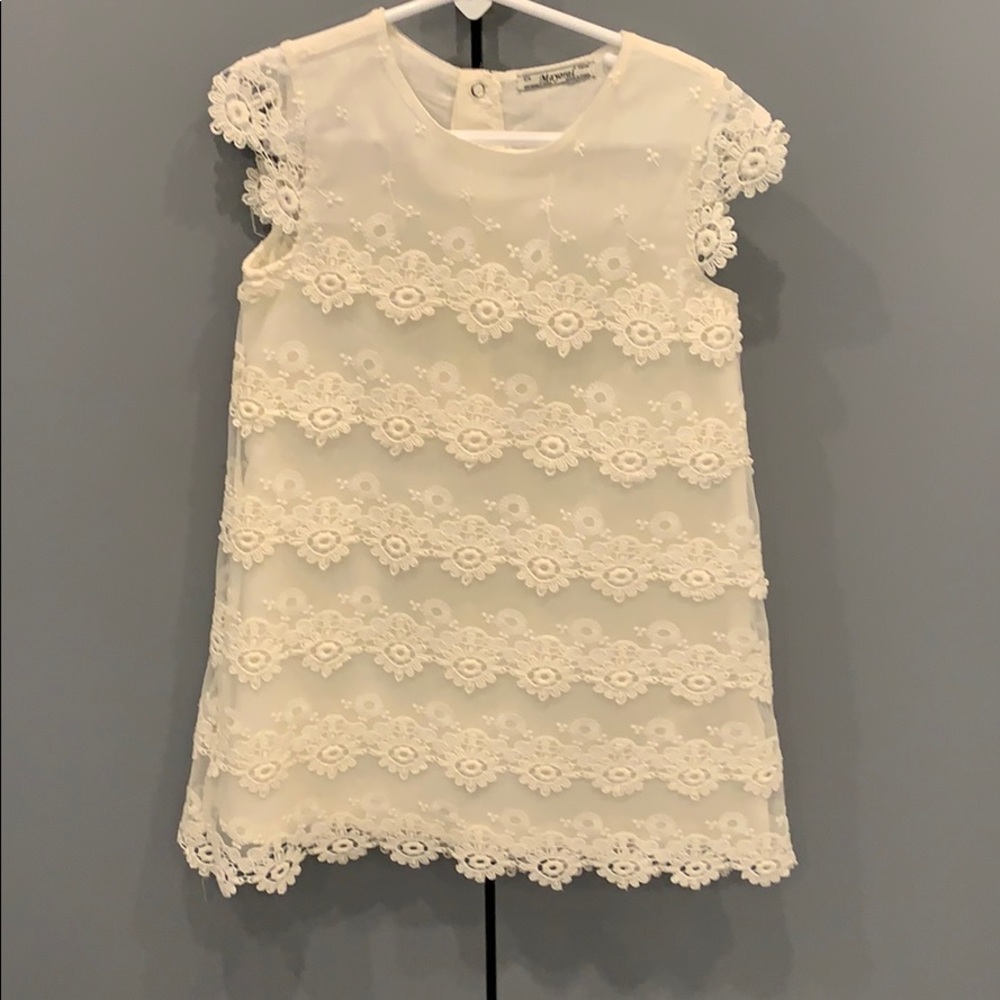 lace kids designer dress